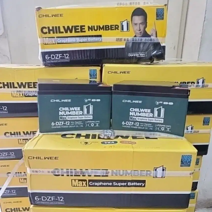 Aki Sepeda listrik Chilwee 6-dzf-12 ( 12 volt 12 amper)