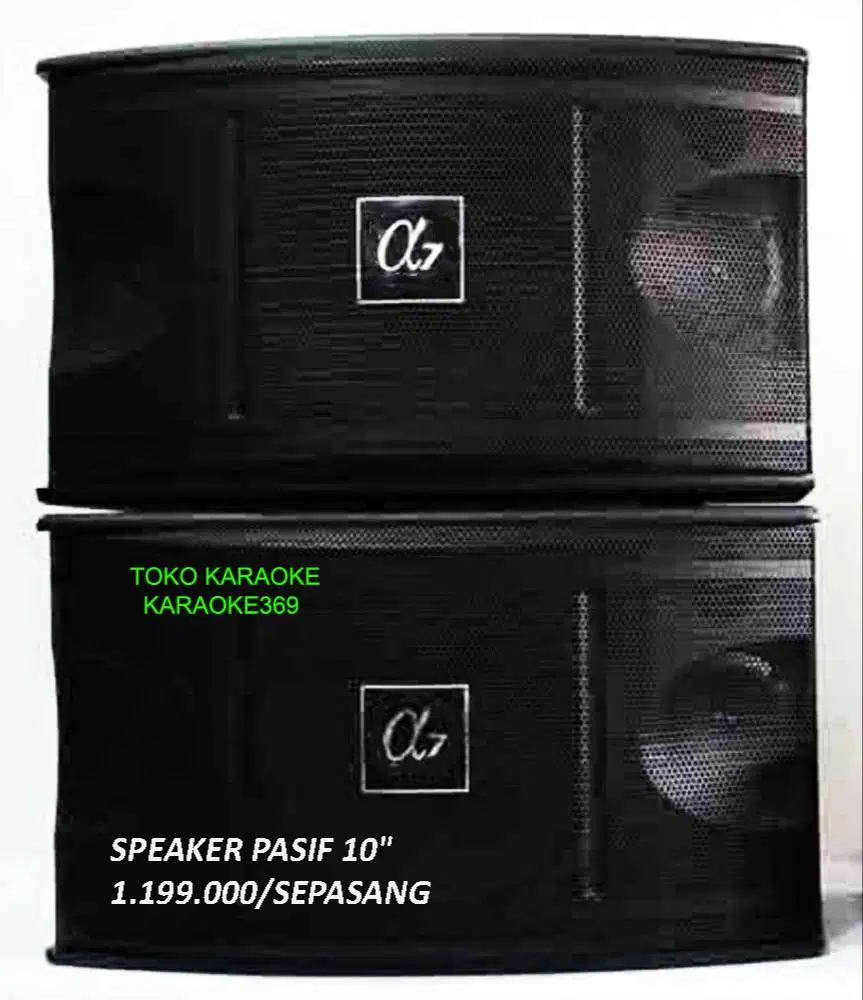 SPEAKER PASIF COCOK UNTUK KARAOKE WARUNG RESTORAN GYM  CAFE SENAM 10