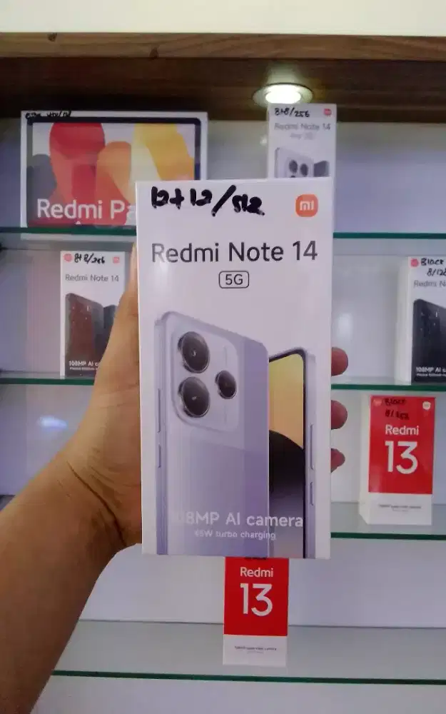 XIOAMI NOTE 14 5G 12/512GB GARANSI RESMI FREE