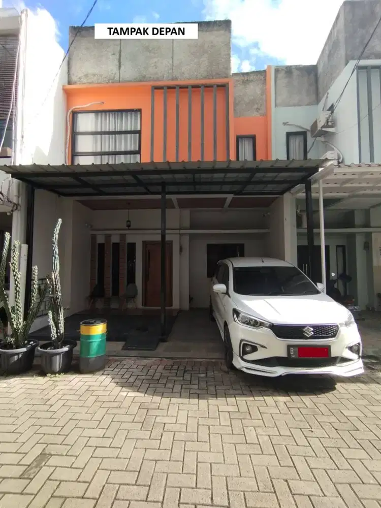 JUAL RUMAH CLUSTER MODERN MINIMALIS