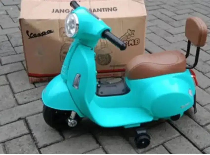 motor aki vespa mini, baru