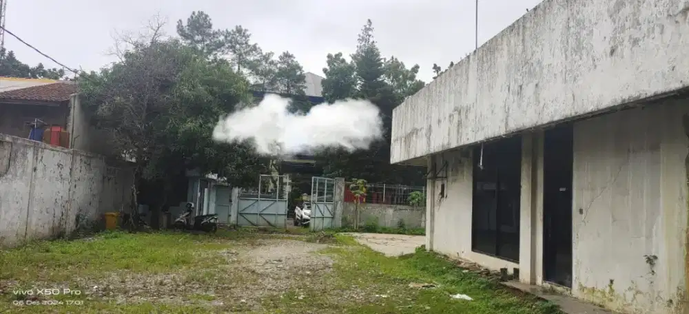 Disewakan / dijual gudang / pabrik luas di Gedebage  masuk kontainer
