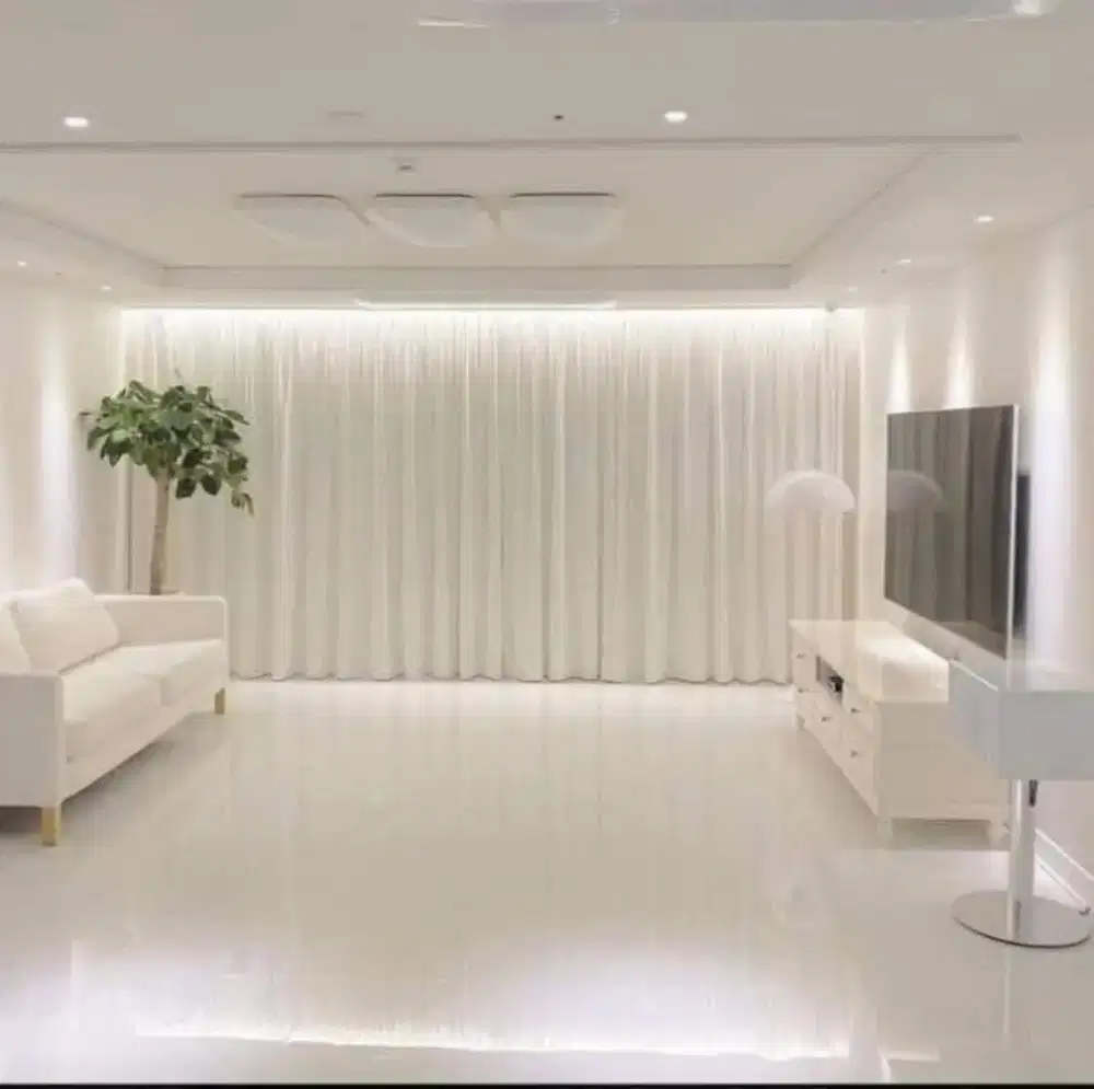 Jual tirai jendela gordyn hordeng gorden wallpaper dinding rollblind v