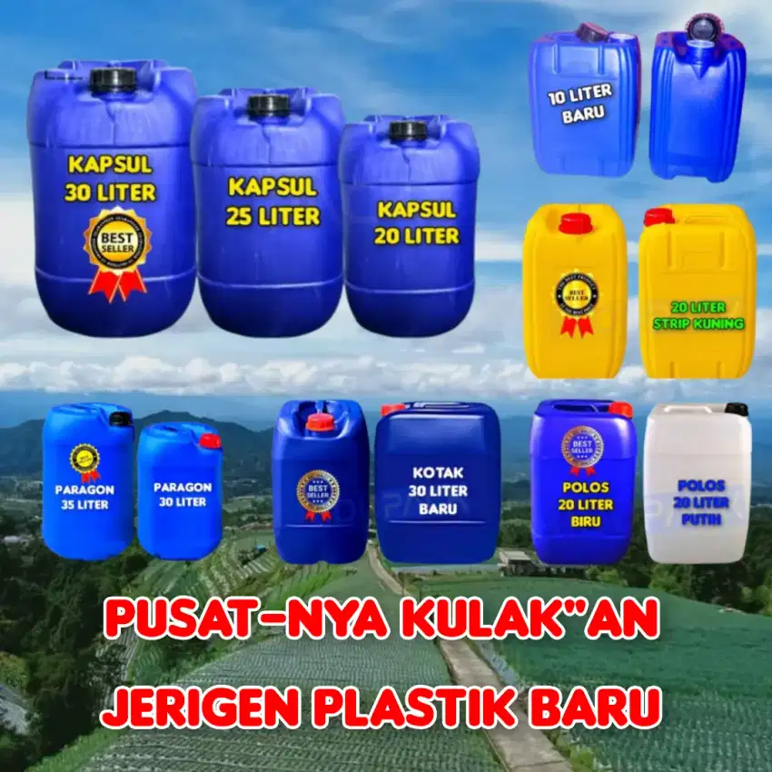 Pusat Kulakan Jerigen Plastik Baru