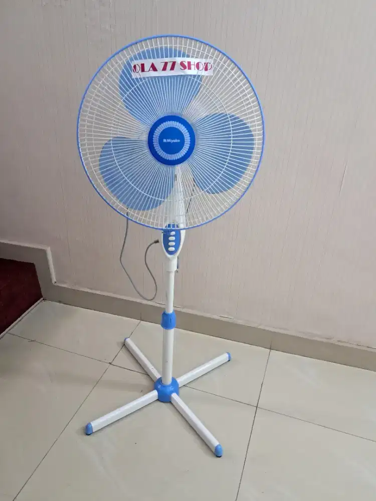 Kipas Angin Miyako Stand Fan Rangka Besi Kuat Kokoh 16