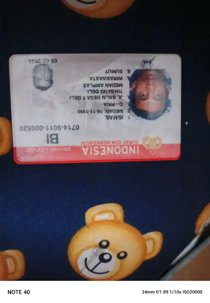 Saya lagi membutuh kan pekerjaan sebagai driver