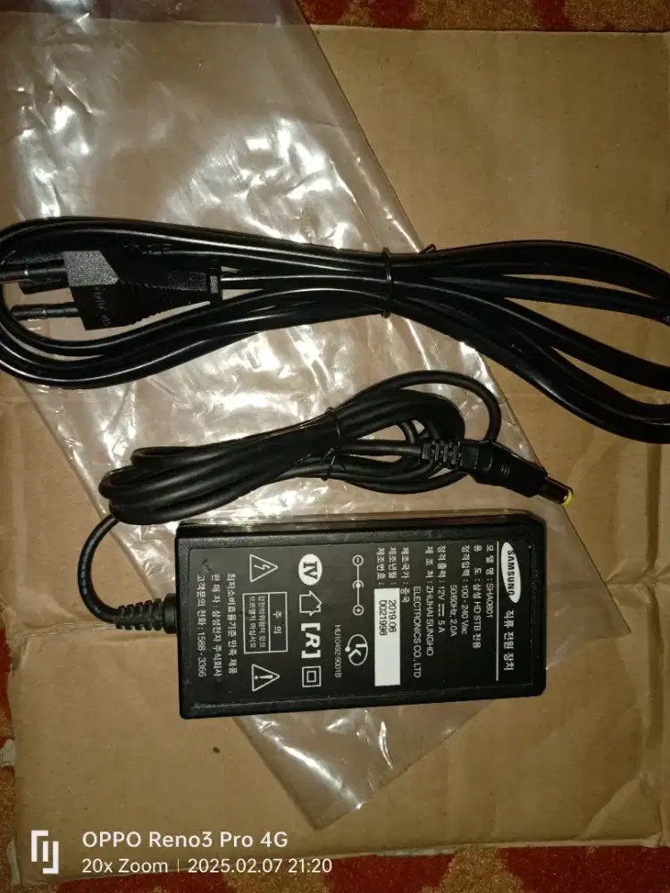 Power Adaptor Samsung 12V - 5A