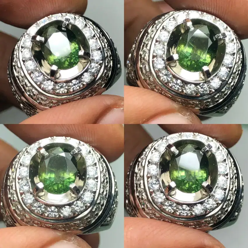 NATURAL GREEN SAPPHIRE NO HEAT 2.29 CTS HQ