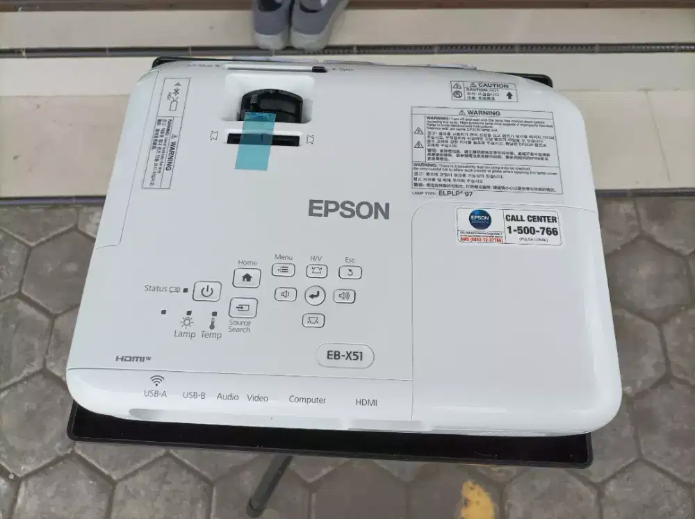 EPSON EB X51 LCD PROYEKTOR SECOND FULL SEGEL