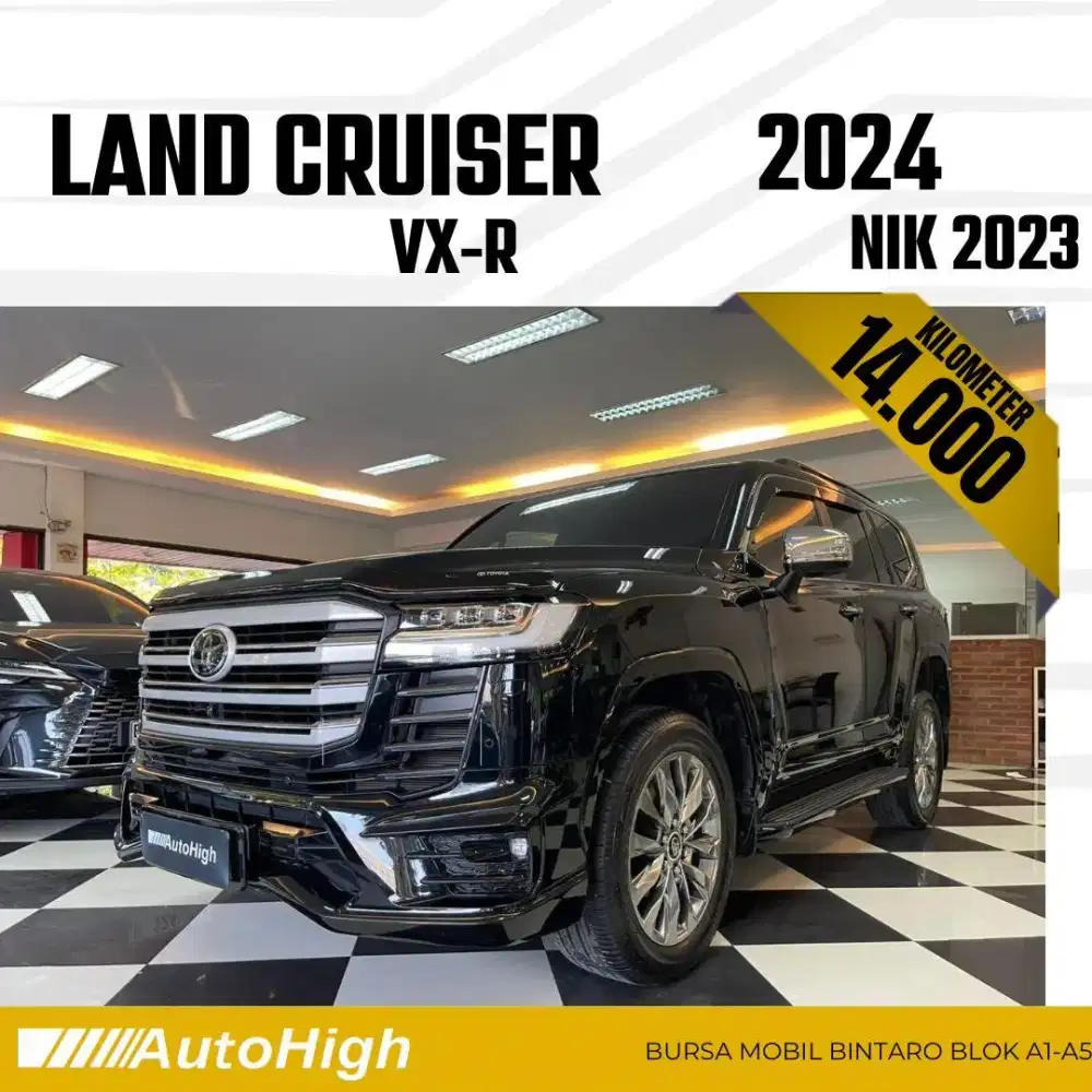 DP10% [Km14.000] Land Cruiser VXR 2023 / GR Reg 2021 #AUTOHIGH