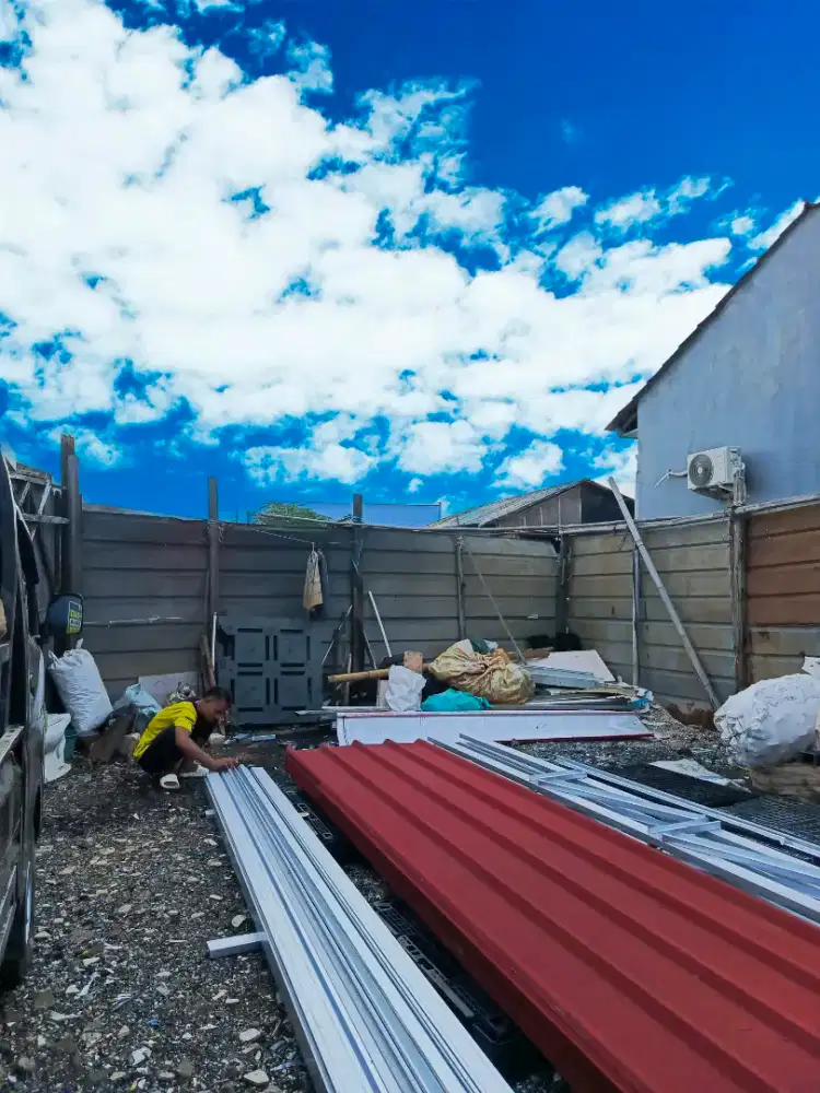 Kanopi bajaringan dan bahan keperluan pembangunan anda