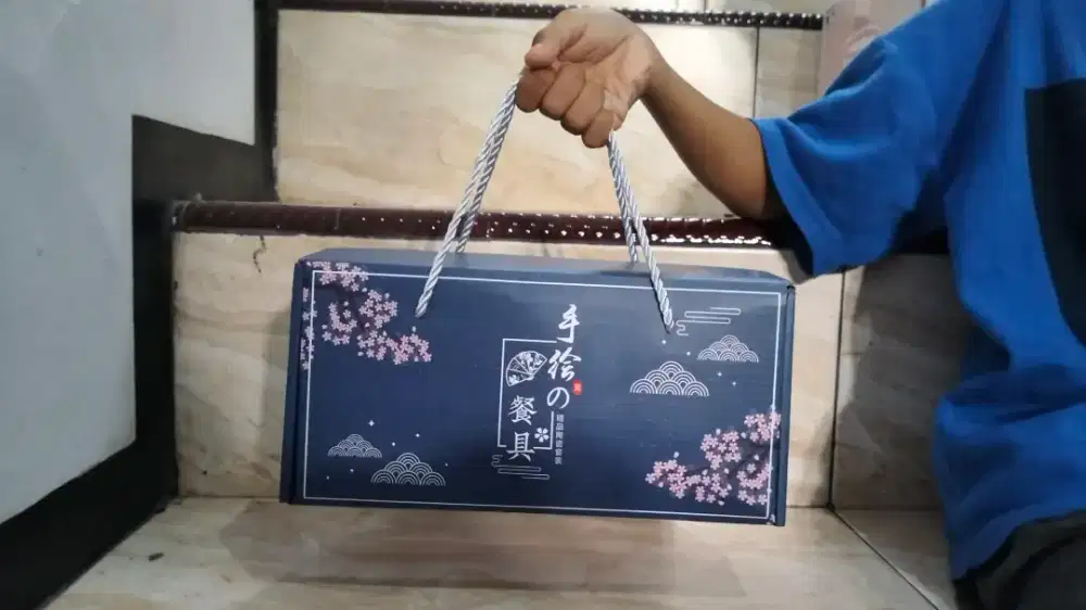 Set Mangkok Motif untuk Suvenir acara Lamaran, Pernikahan, dll