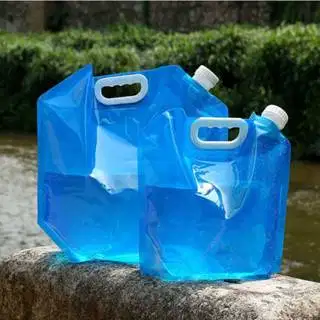 Kantong jrigen Air Minum Lipat Portable Camping Water Tank jerigen