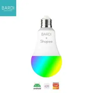 BARDI Smart LED BLUETOOTH 9W RGBWW Bulb (EXCLUSIVE x SHP) lampu tidur