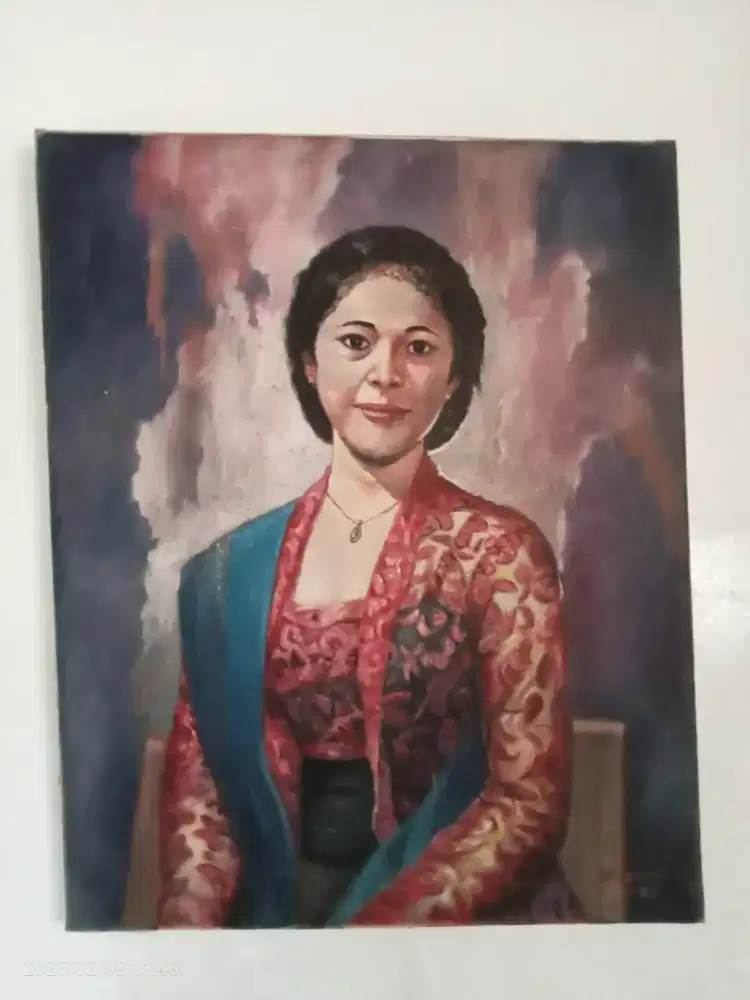 LUKISAN IBU HARTINI SOEKARNO
