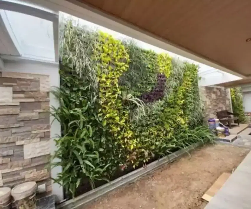Taman vertikal garden asri bergaransi