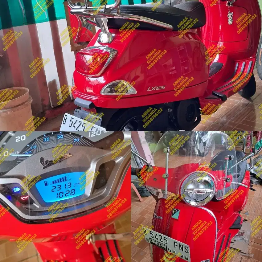 VESPA LX 2023 LOW KILOMETER MULUS TANGAN PERTAMA