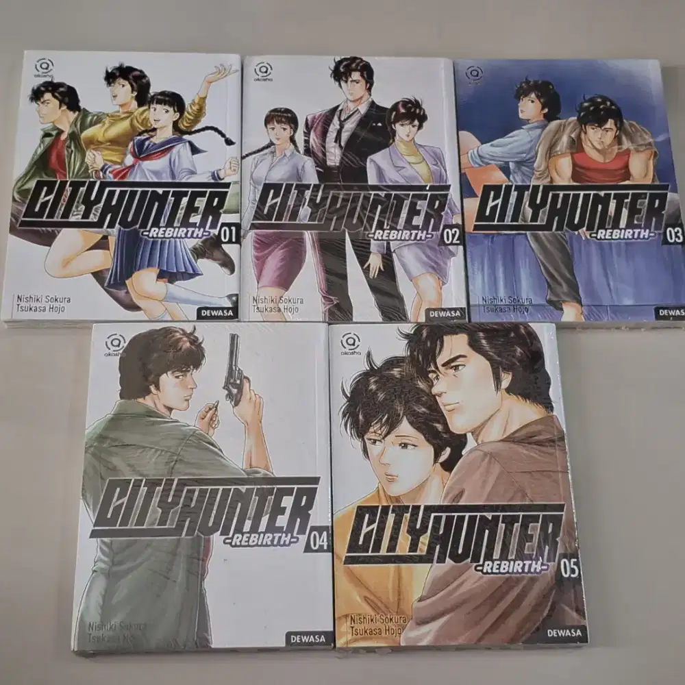 Paket Komik City Hunter Rebirth 1-5 kondisi bagus murah banget