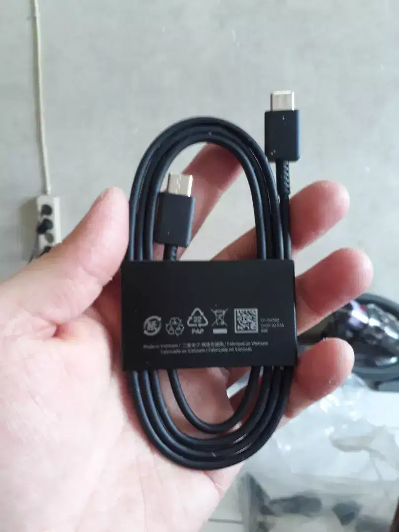Kabel type c to type c bawaan flip 5 samsung ori copotan dijamim