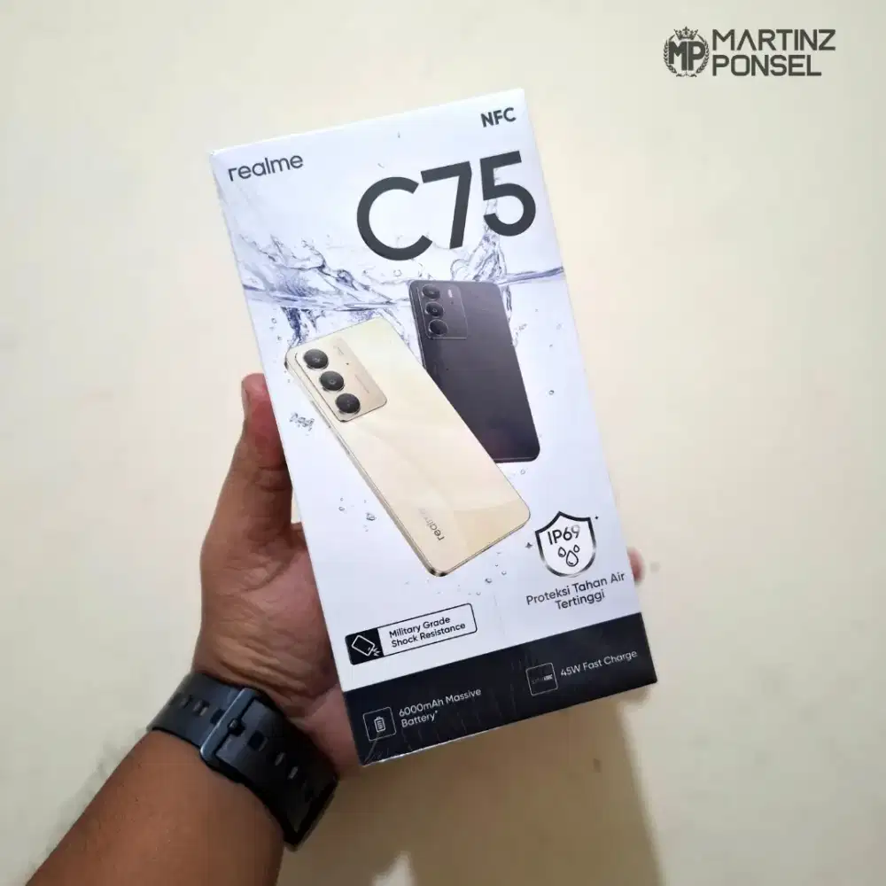 Realme C75 NFC 8/128 Garansi Resmi 12 Bulan