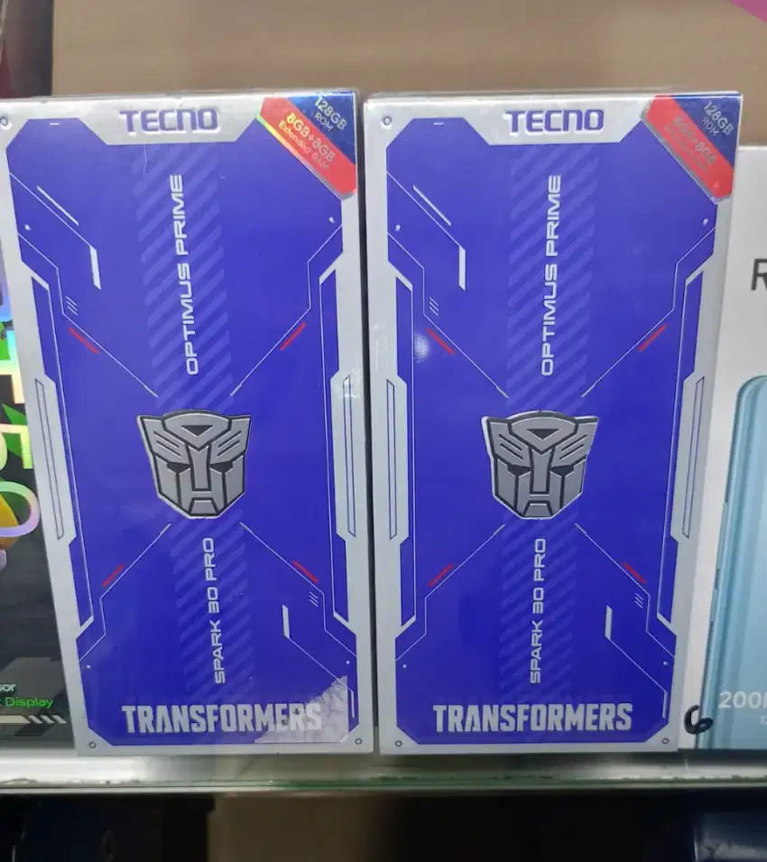 Tecno Spark 30 Pro Transformers 8/128GB New Garansi Resmi