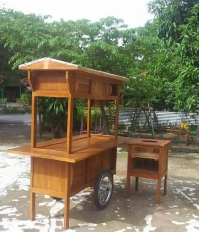 Menerima tempahan angkringan booth gerobak dll