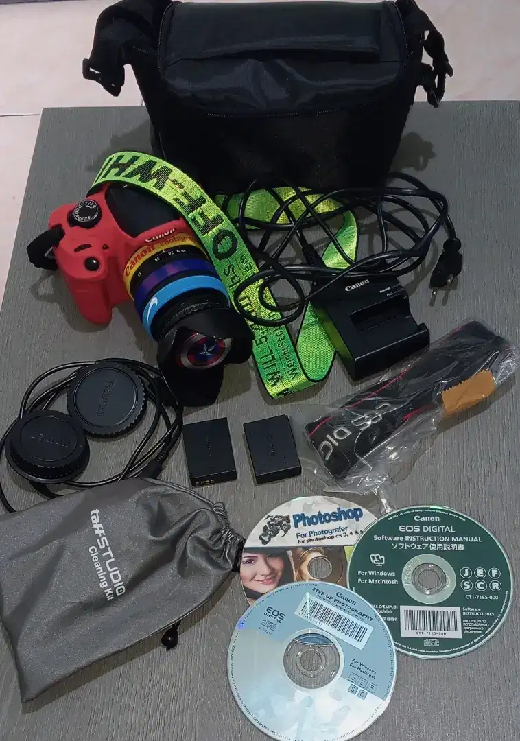 CANON EOS 1200D LCD/BODY MULUS NO VIGNET (TDK LAYAR HITAM)