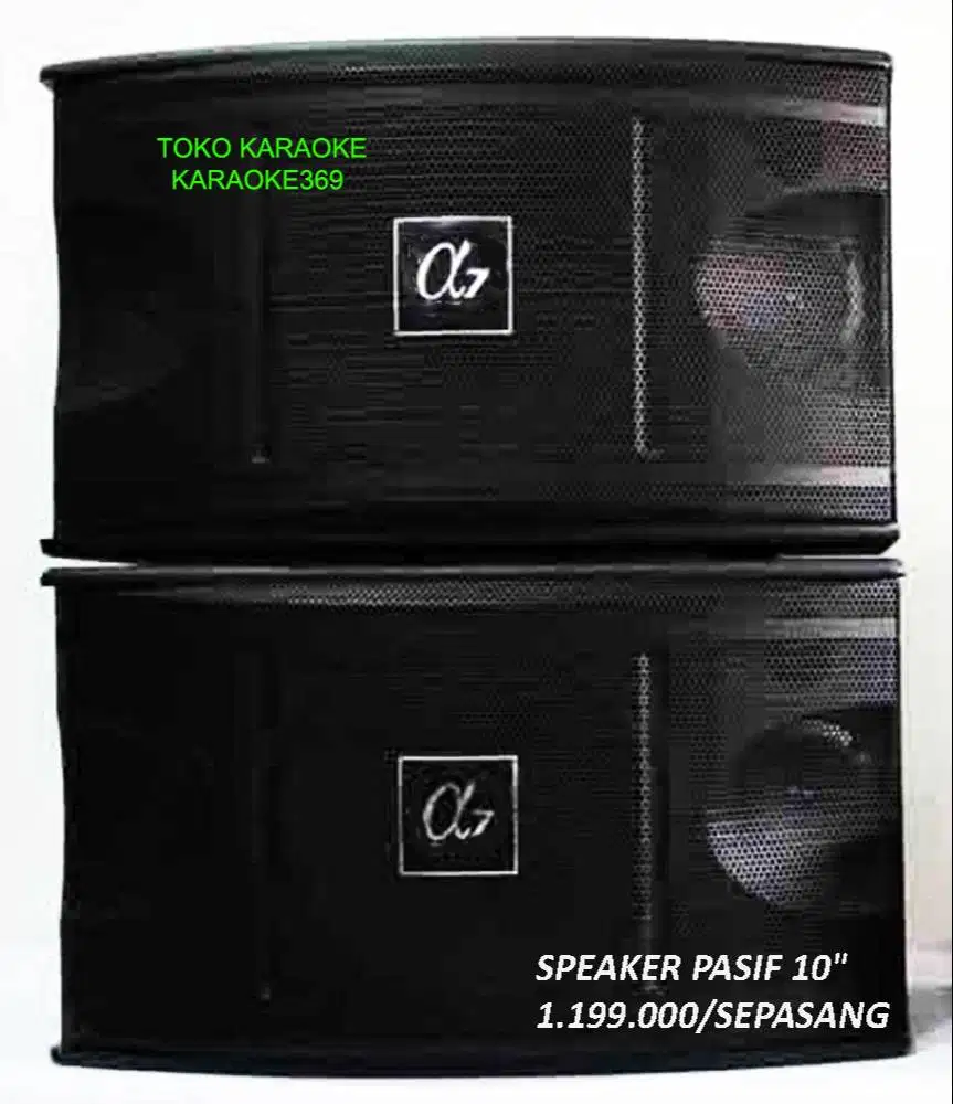 speaker pasif 10in sepasang