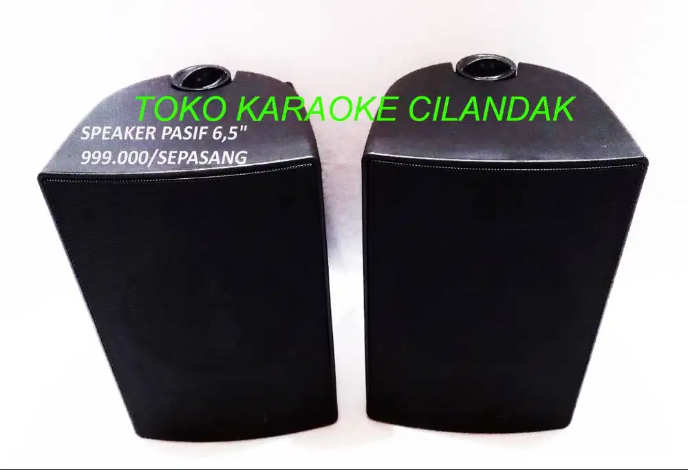 speaker pasif 6,5in box plastik