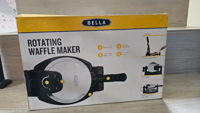 Dijual pembuat waffle / rotating waffle maker