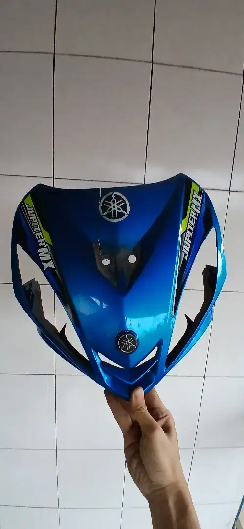 Tameng body depan jupiter mx old biru metalik