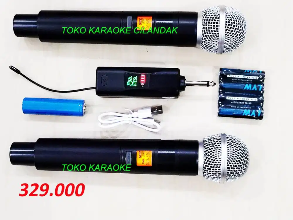 mic wireless 2mic bagus