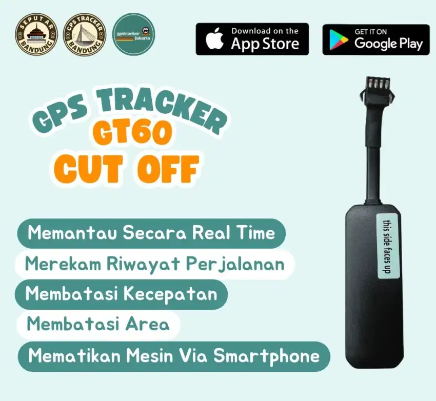 GPS TRACKER MOTOR MOBIL CUT OFF GRATIS PEMASANGAN