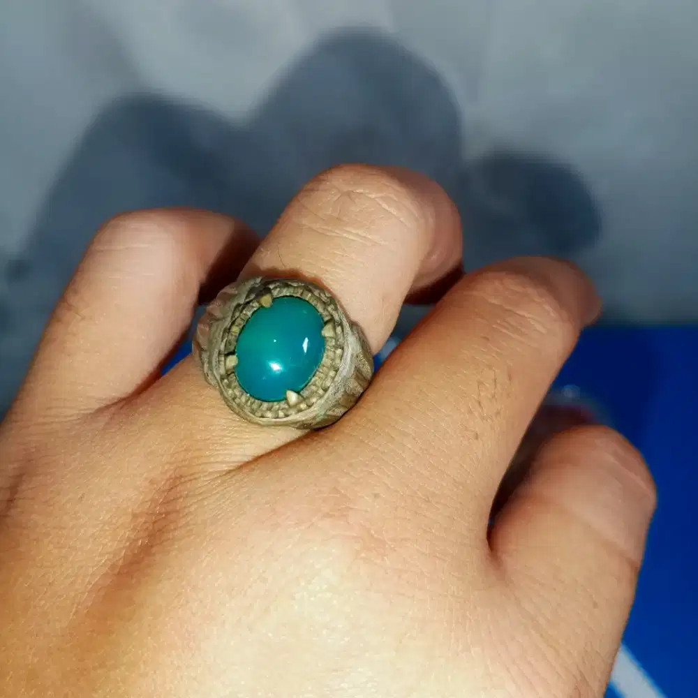 Batu Akik Cincin Bacan Natural