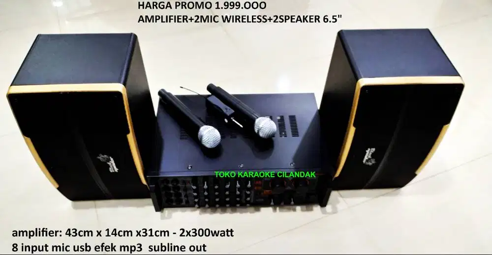paket sound system karaoke