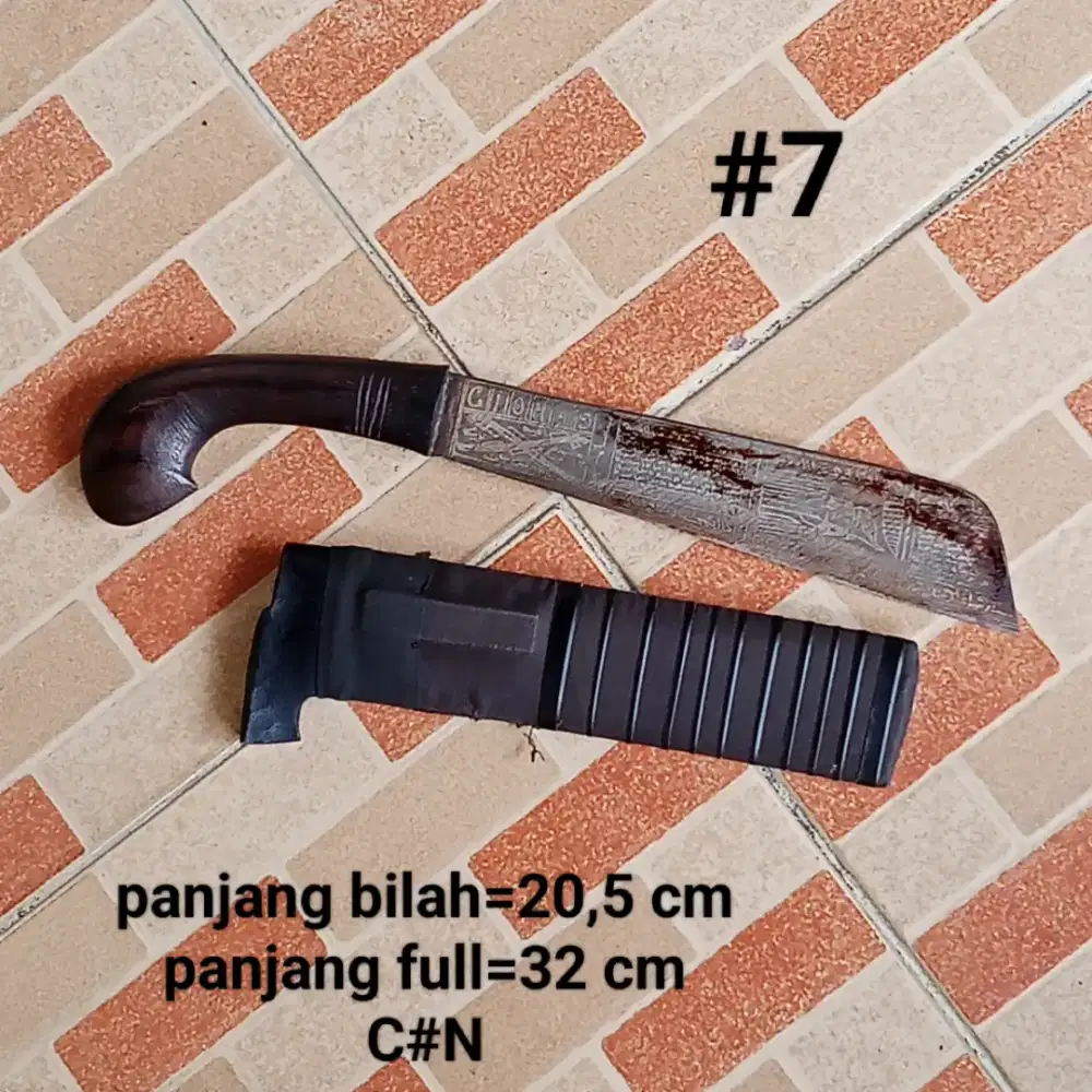 Golok pusaka rajah Ciomas #7