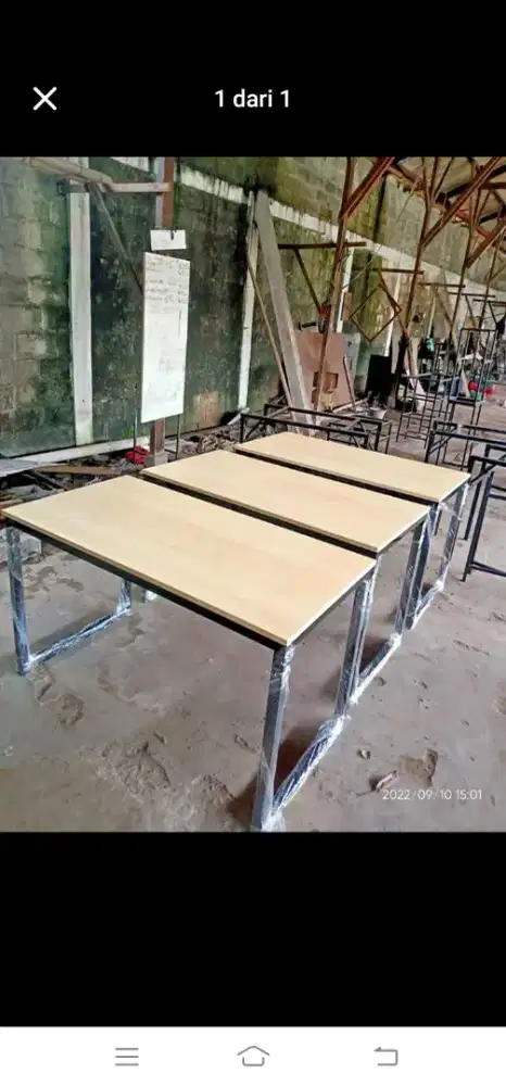 Meja belajar free ongkir