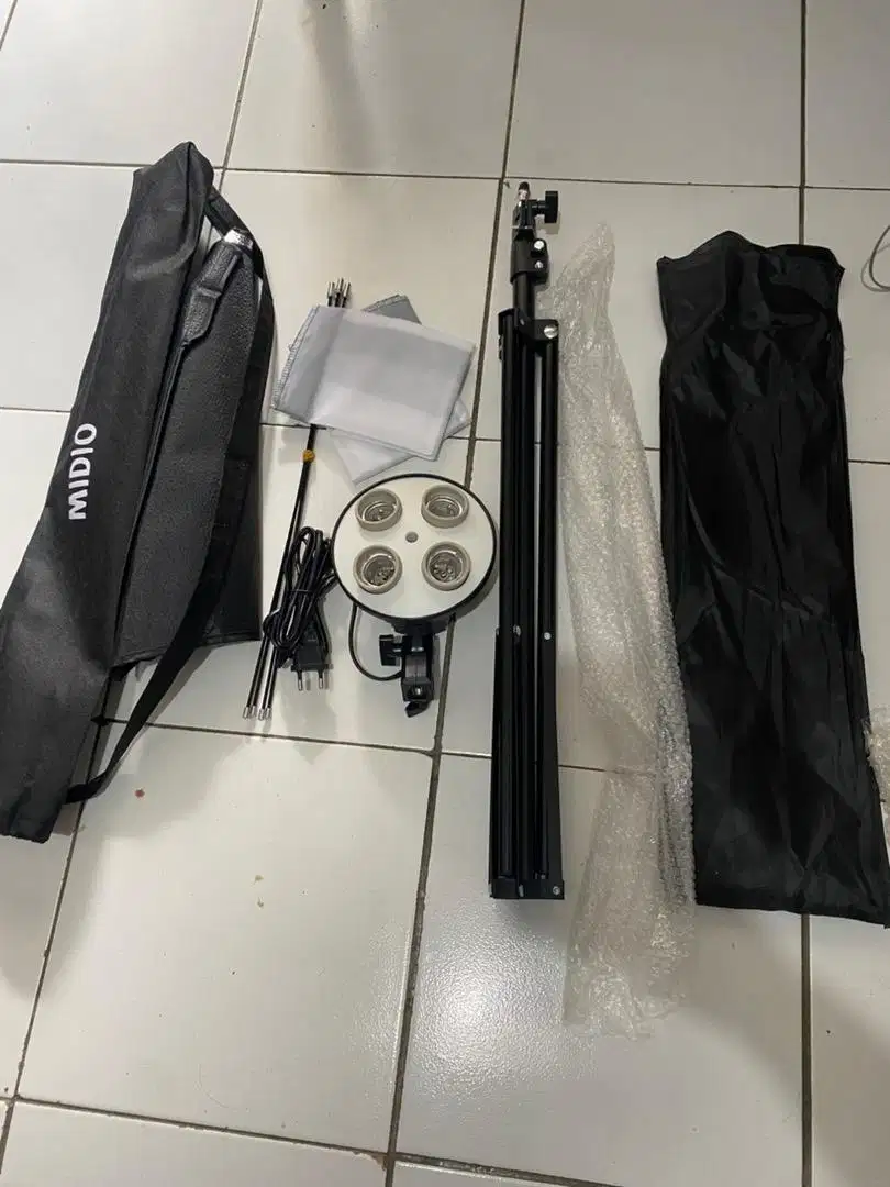 Softbox lampu buat nge live