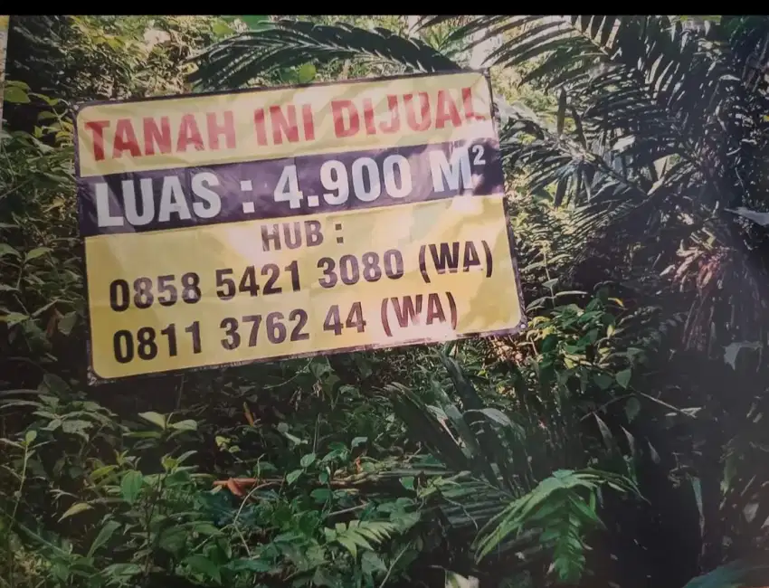 Dijual tanah pekarangan SHM