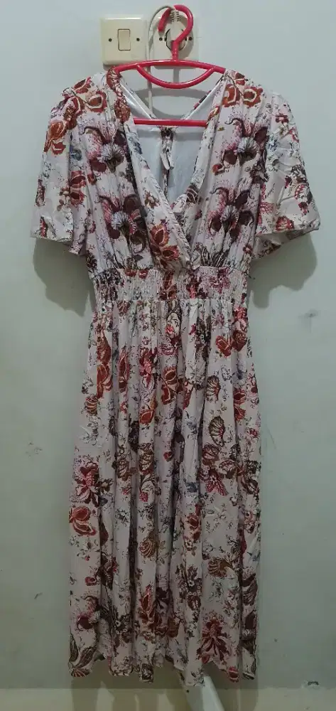 Dress sifon panjang dan pendek