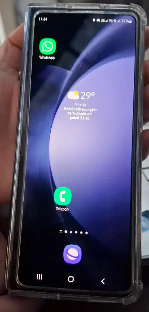 Samsung Z fold 5 masih bagus, terawat