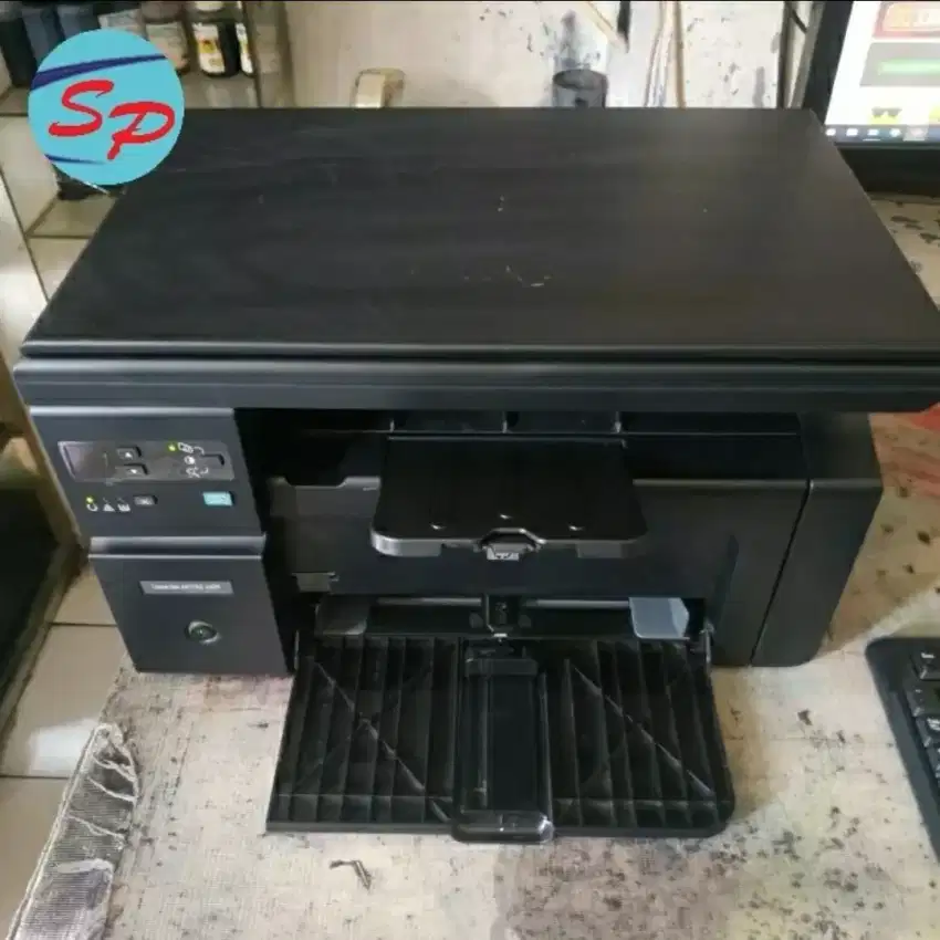 Printer HP LaserJet Pro M1132 Monochrome All In One Normal Siap Pakai