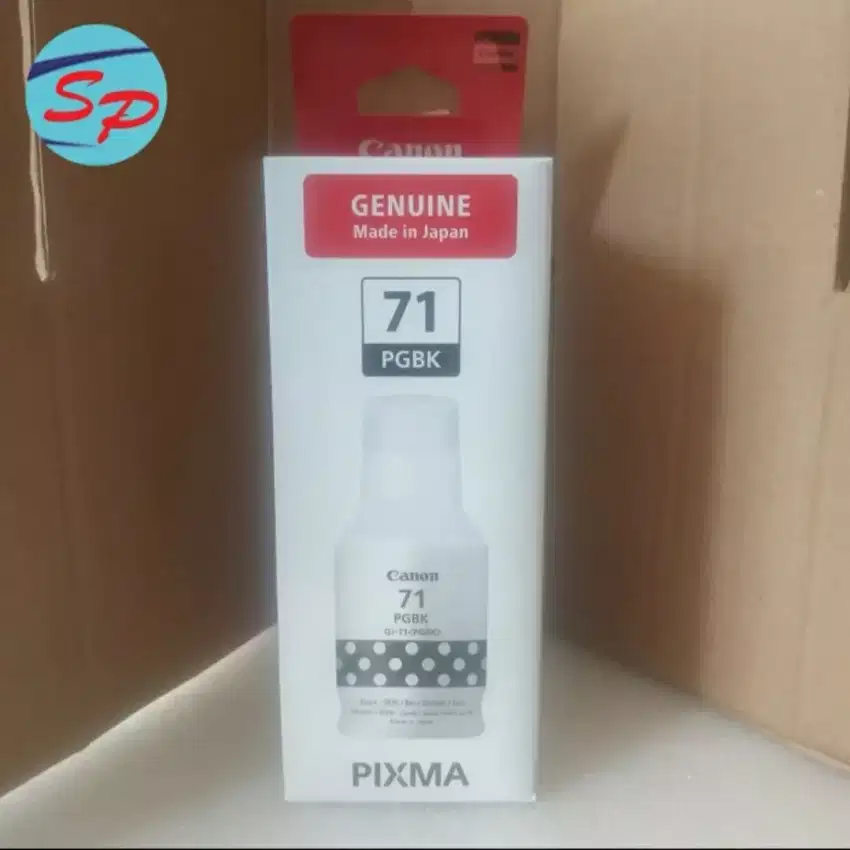 Tinta Canon 71 GI-71 Black Original Resmi