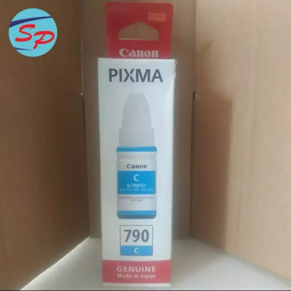 Tinta Canon 790 GI-790 Cyan Magenta Yellow Original Resmi