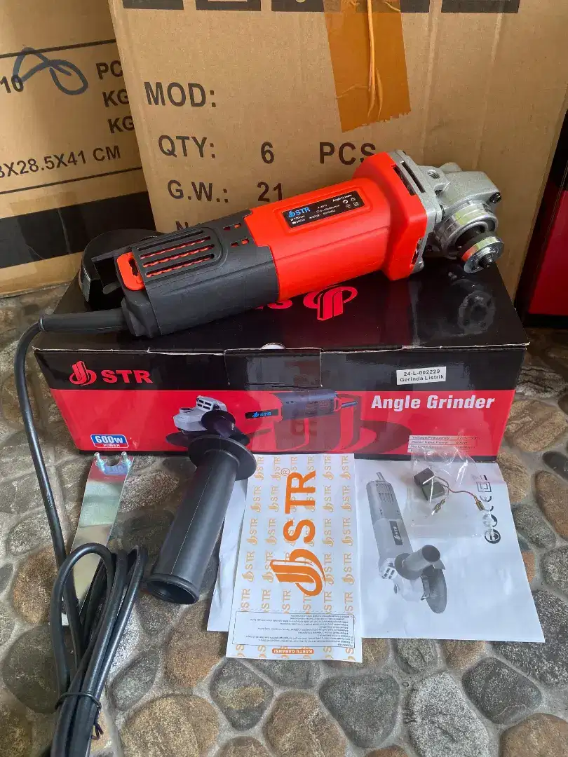 Mesin Gerinda Listrik Murah Kuat Jiebang F-8777 Angle Grinder