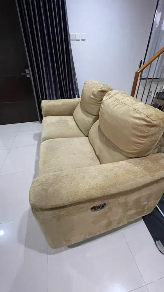 SOFA RECLINE 2 SEAT MURAH!!