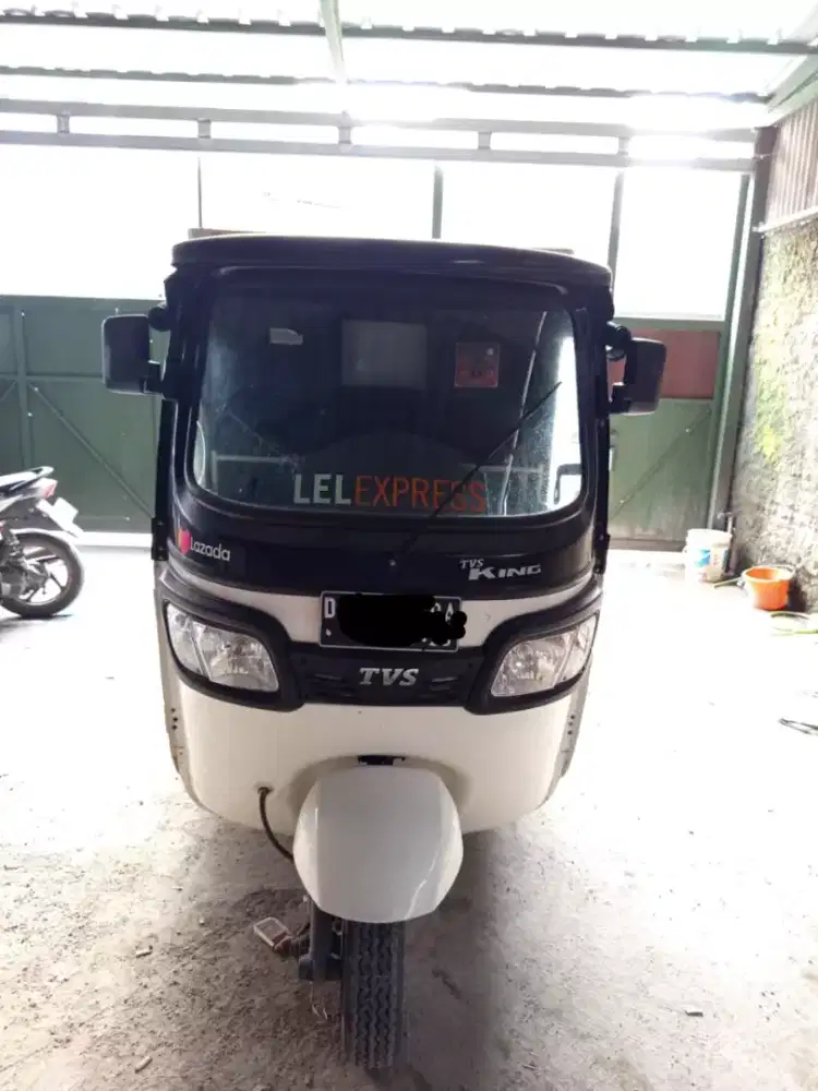 motor tvs king roda tiga box buat usaha bajaj