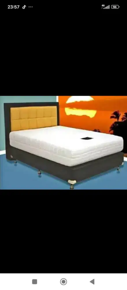 Satu set kasur Rebonded pul