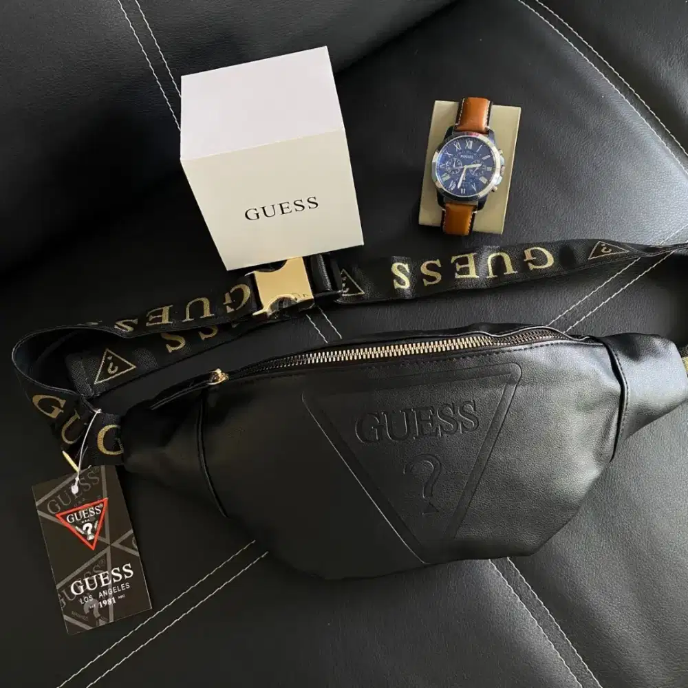 Waistbag Guess Tas Slempang Guess