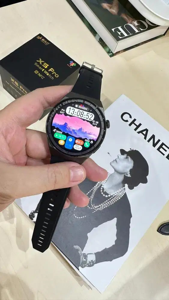 Smartwatch Pria W&O X5 Pro Men Smartwatch Pintar Bisa Untuk Olahraga